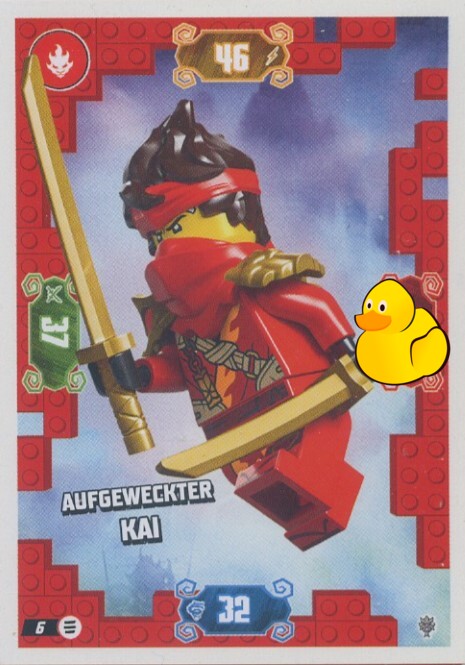 LEGO Ninjago Serie 11 | #006 Aufgeweckter Kai