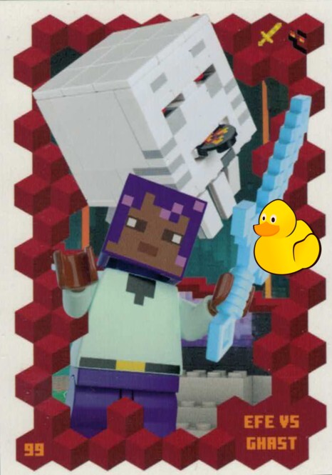 LEGO Minecraft Serie 3 | #099 Efe vs Ghast