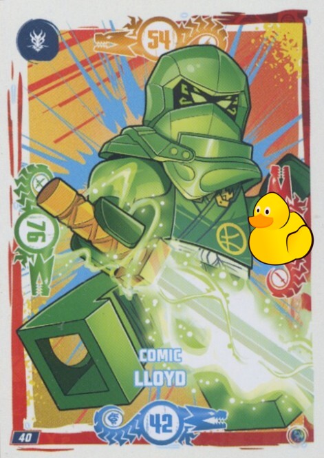 LEGO Ninjago Serie 9 | #040 Comic Lloyd
