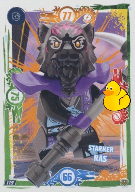 LEGO Ninjago Serie 9 Next Level  | #119 Starker Ras