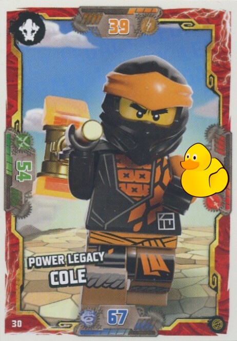 LEGO Ninjago Serie 8 | #030 Power Legacy Cole