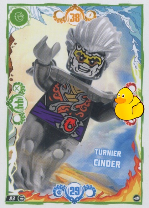 LEGO Ninjago Serie 10 |  #083 Turnier Cinder