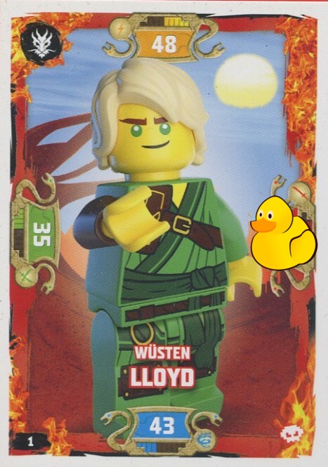 LEGO Ninjago Serie 5 | #001 Wüsten Lloyd