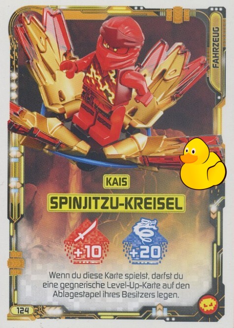 LEGO Ninjago Serie 5 Next Level | #124 Kais Spinjitzu-Kreisel 