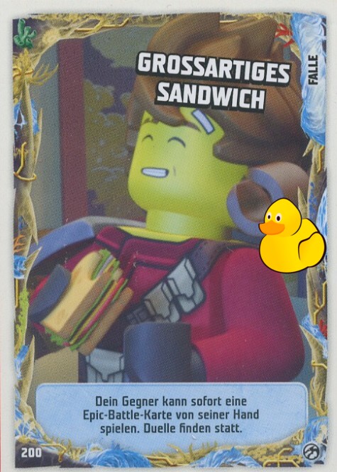LEGO Ninjago Serie 7 | #200 Großartiges Sandwich