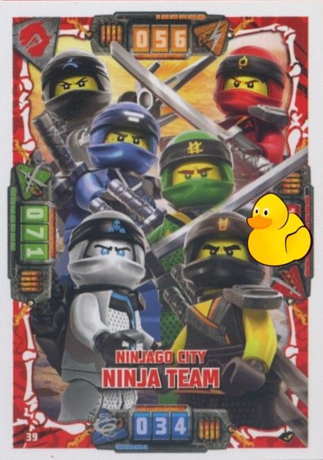 LEGO Ninjago Serie 4 | #039 Ninjago City Ninja Team