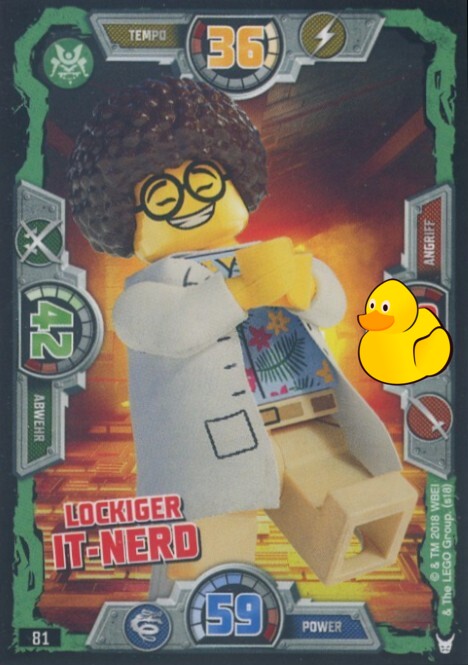 LEGO Ninjago Serie 3 | #081 Lockiger IT-Nerd 