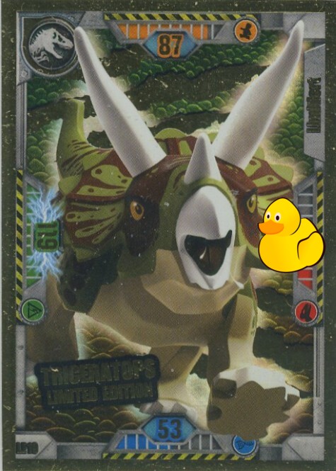 LEGO Jurassic World Serie 1 | #LE19 Triceratops