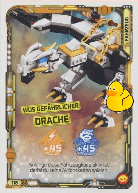 LEGO Ninjago Serie 5 Next Level | #118 Wus Gefährlicher Drache 