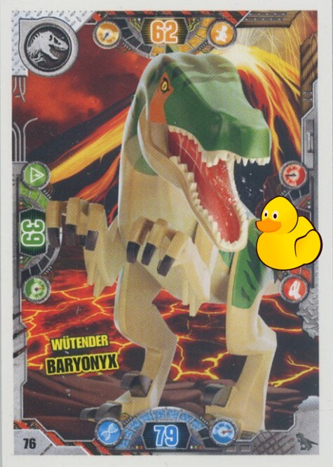 LEGO Jurassic World Serie 2 | #076 Wütender Baryonyx