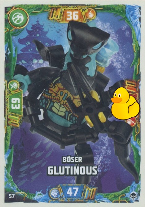 LEGO Ninjago Serie 7 Next Level | #057 Böser Glutinous