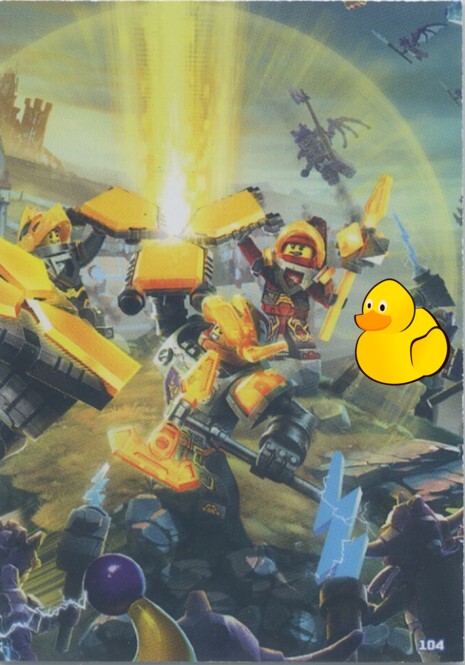 LEGO Nexo Knights Serie 2 | #104 Puzzlekarte