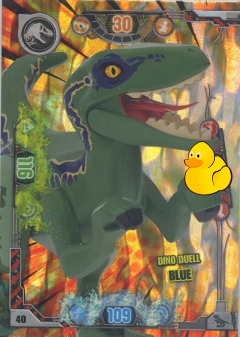 LEGO Jurassic World Serie 2 | #040 Dino Duell Blue