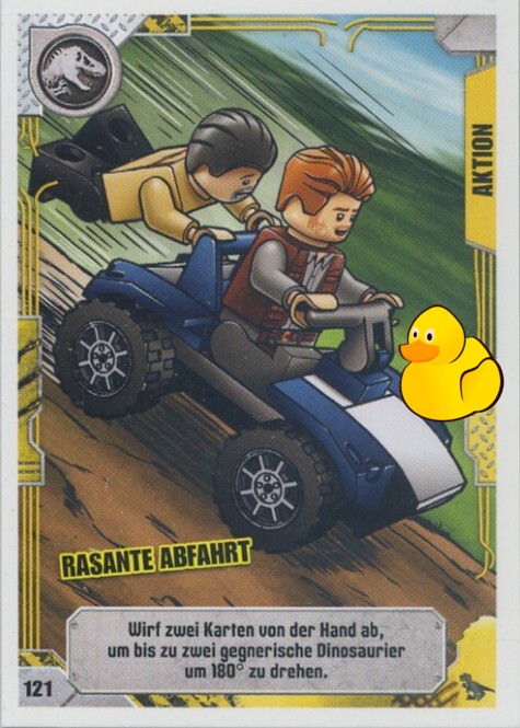 LEGO Jurassic World Serie 2 | #121 Rasante Abfahrt