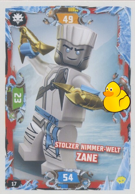 LEGO Ninjago Serie 5 Next Level | #017 Stolzer Nimmer-Welt Zane 