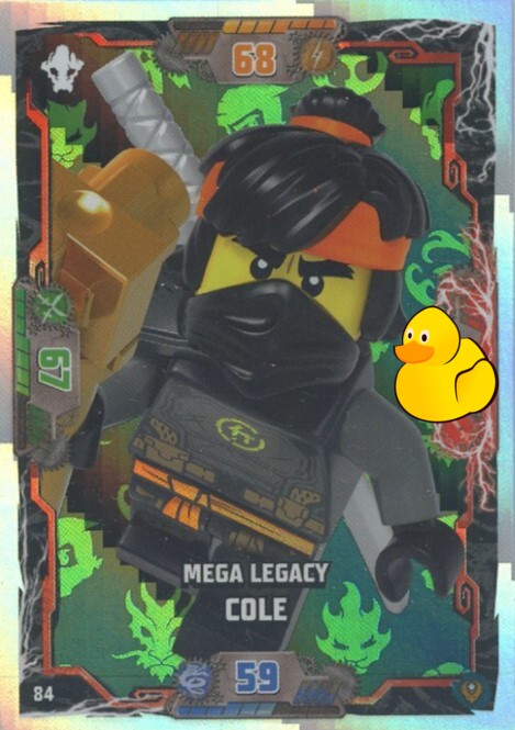 LEGO Ninjago Serie 9 Next Level  | #084 Mega Legacy Cole