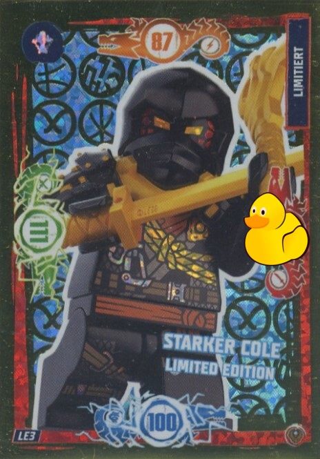 LEGO Ninjago Serie 9 Next Level  | #LE03 Starker Cole