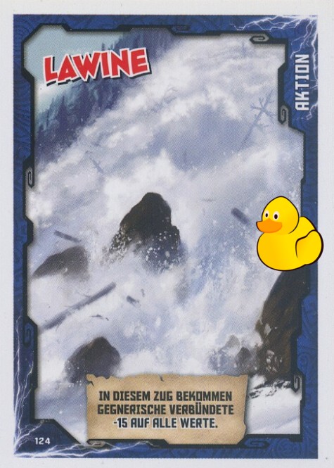 LEGO Ninjago Serie 1 | #124 Lawine