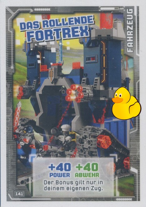 LEGO Nexo Knights Serie 1 | #141 Das rollender Fortrex