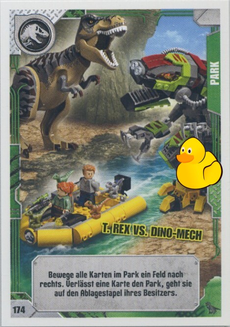 LEGO Jurassic World Serie 2 | #174 T. Rex vs. Dino-Mech