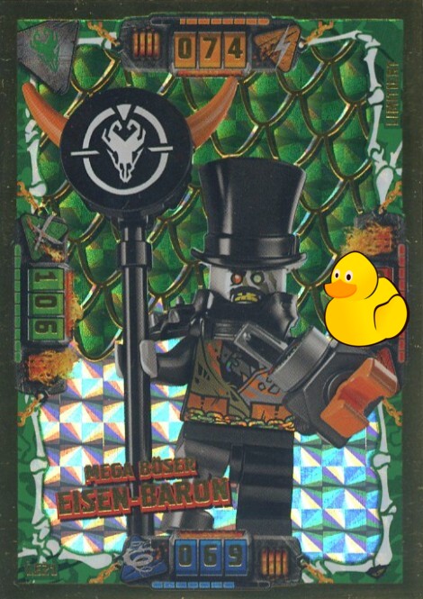 LEGO Ninjago Serie 4 | #LE021 Mega Böser Eisen-Baron 