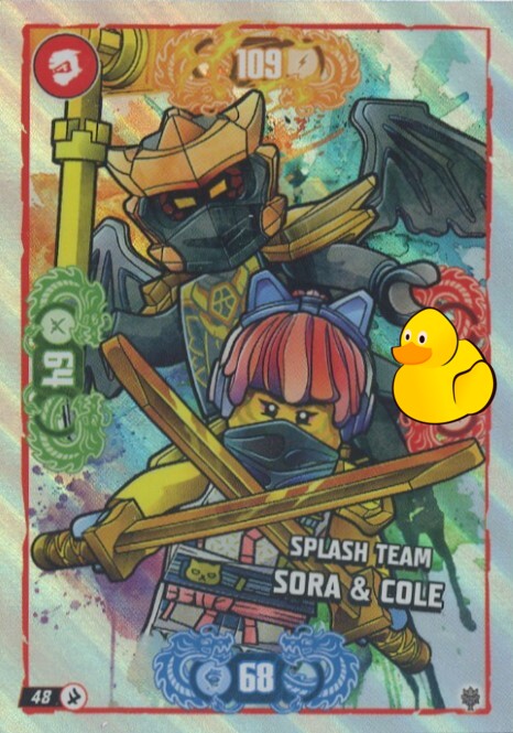 LEGO Ninjago Serie 11 | #048 Splash Team Sora & Cole