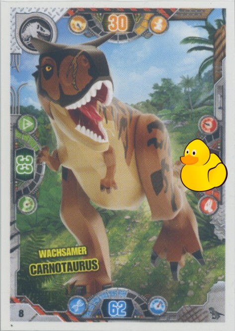 LEGO Jurassic World Serie 2 | #008 Wachsamer Carnotaurus