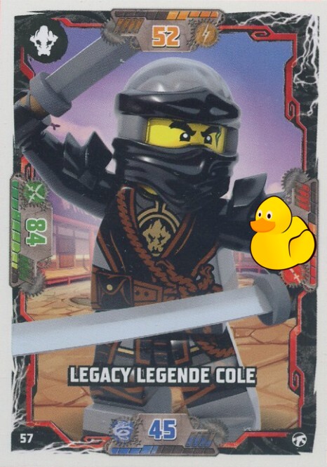 LEGO Ninjago Serie 8 Next Level | #057 Legacy Legende Cole