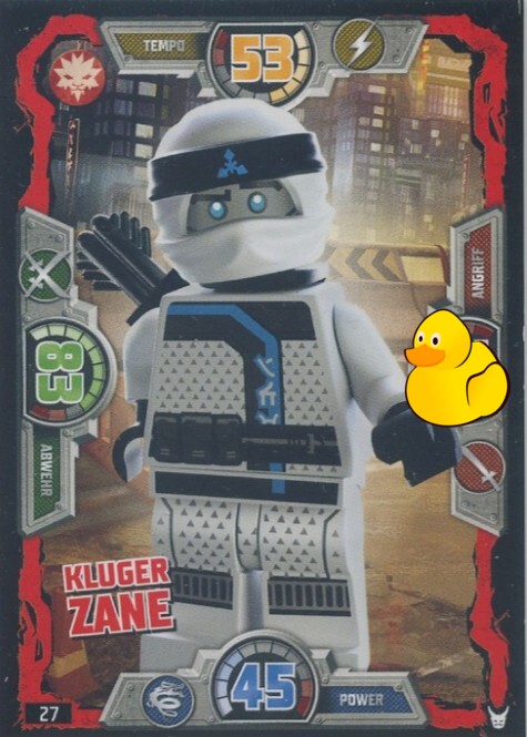 LEGO Ninjago Serie 3 | #027 Kluger Zane 