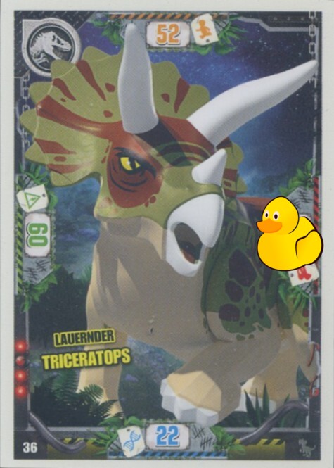 LEGO Jurassic World Serie 3 | #036 Lauernder Triceratops