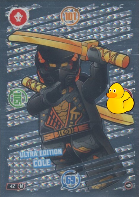 LEGO Ninjago Serie 10 |  #042 Ultra Edition Cole