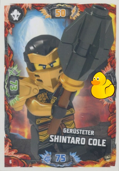 LEGO Ninjago Serie 6 Next Level | #006 Gerüsteter Shintaro Cole 