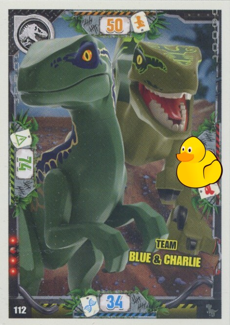 LEGO Jurassic World Serie 3 | #112 Team Blue & Charlie