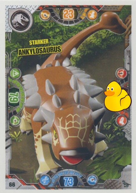 LEGO Jurassic World Serie 2 | #066 Starker Ankylosaurus