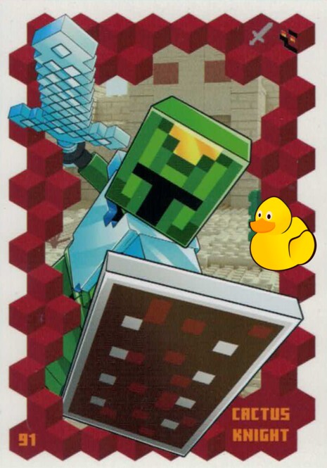 LEGO Minecraft Serie 3 | #091 Cactus Knight