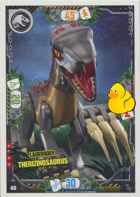LEGO Jurassic World Serie 3 | #046 Lauernder Therizinosaurus