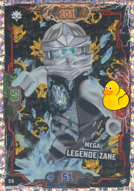 LEGO Ninjago Serie 8 Next Level | #059 Mega Legende Zane