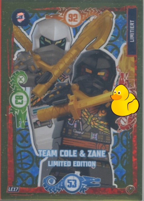 LEGO Ninjago Serie 9 Next Level  | #LE17 Team Cole & Zane