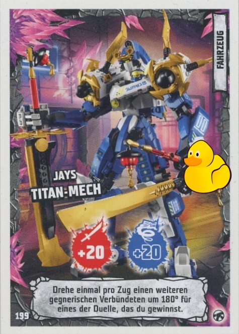 LEGO Ninjago Serie 8 Next Level | #199 Jays Titan-Mech