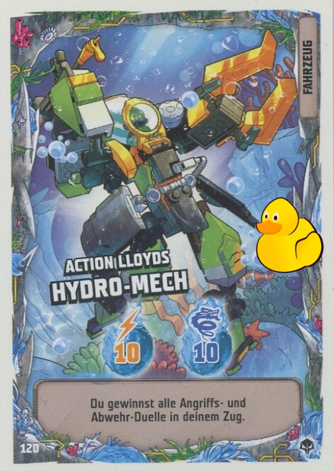 LEGO Ninjago Serie 7 Next Level | #120 Action Lloyds Hydro-Mech