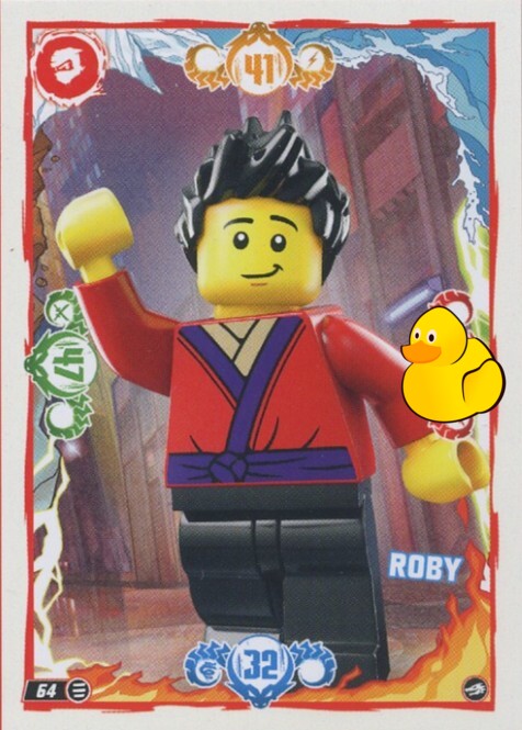 LEGO Ninjago Serie 10 |  #064 Roby