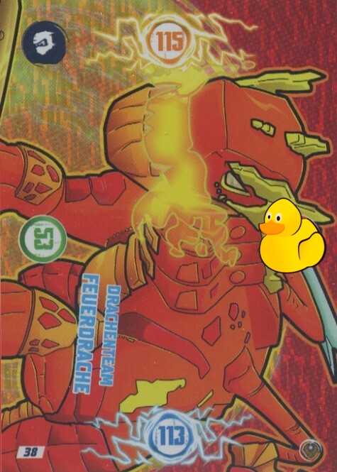 LEGO Ninjago Serie 9 Next Level  | #038 Drachenteam Feuerdrache