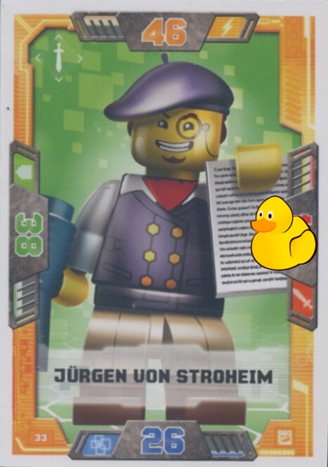 LEGO Nexo Knights Serie 2 | #033 Jürgen von Stroheim