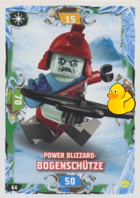 LEGO Ninjago Serie 5 Next Level | #064 Power Blizzard-Bogenschütze 