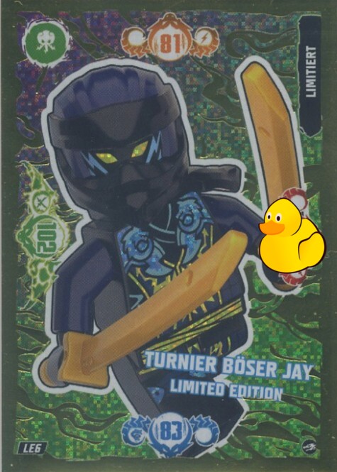 LEGO Ninjago Serie 10 |  #LE006 Turnier Böser Jay