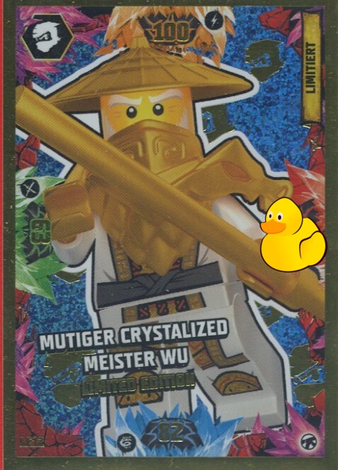 LEGO Ninjago Serie 8 Next Level | #LE12 Mutiger Crystalized Meister Wu
