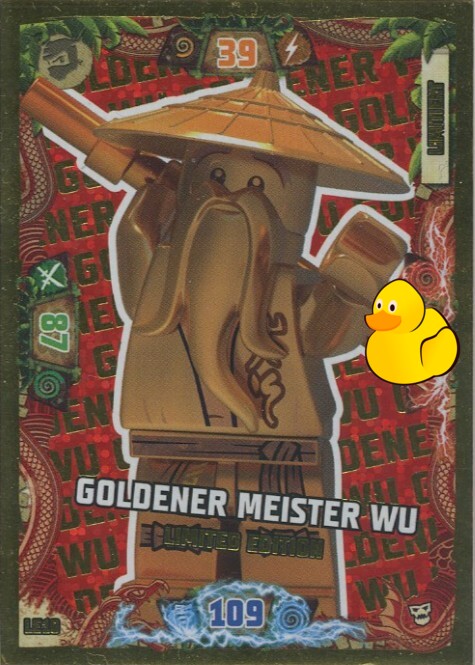 LEGO Ninjago Serie 6 Next Level | #LE10 Goldener Meister Wu