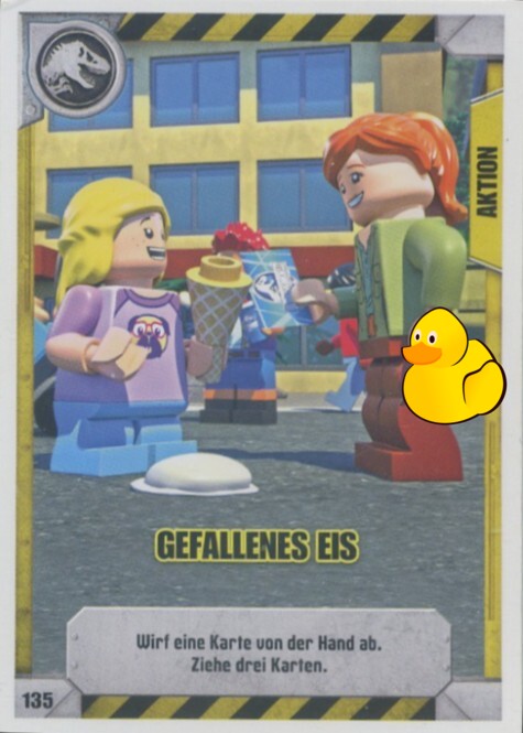 LEGO Jurassic World Serie 1 | #135 Gefallenes Eis