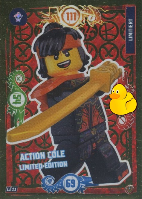 LEGO Ninjago Serie 9 Next Level  | #LE11 Action Cole