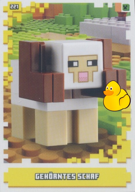 LEGO Minecraft Serie 1 | #221 Gehörntes Schaf